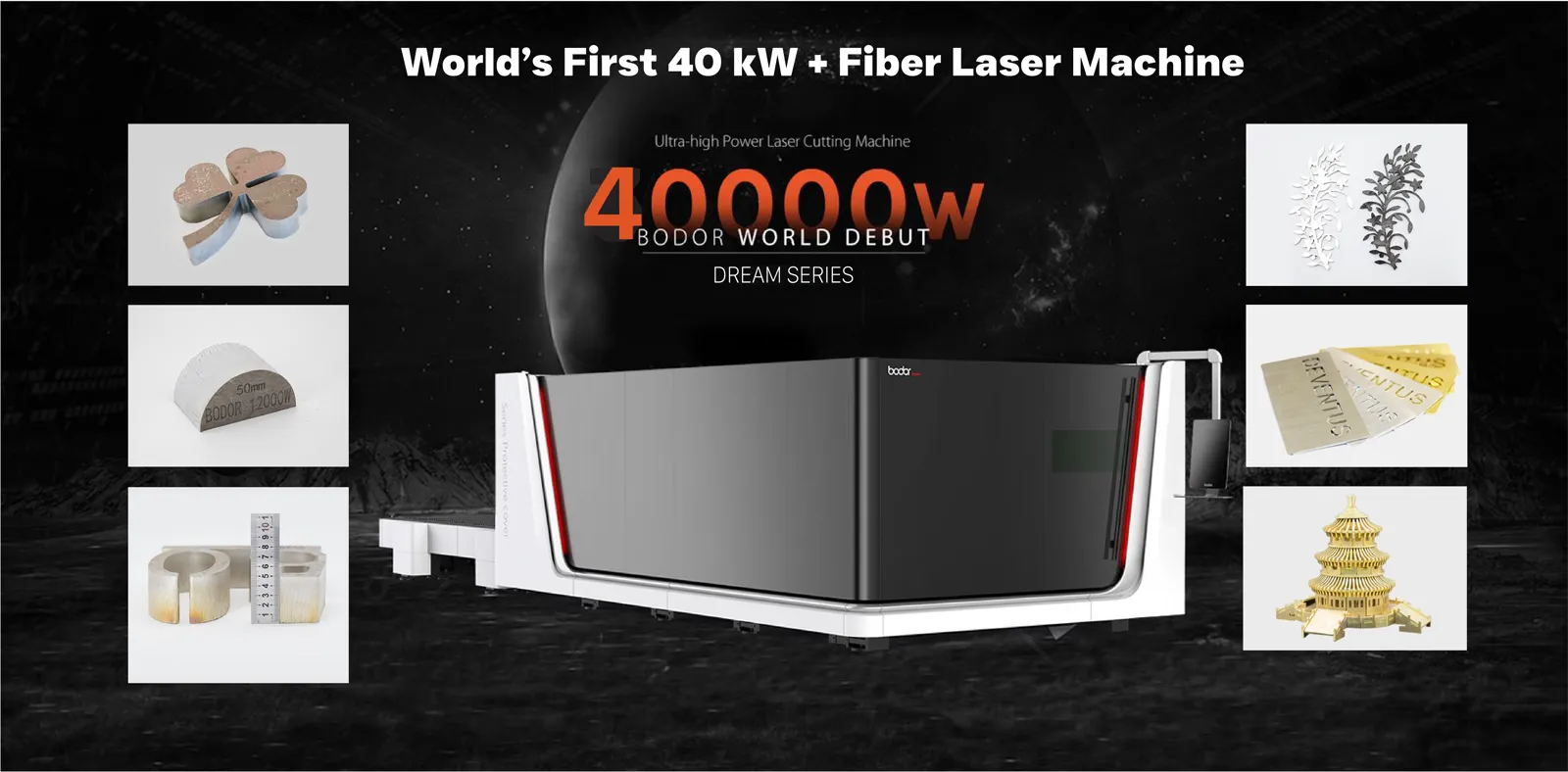 Bodor 40kW high-power fiber laser cutting machine