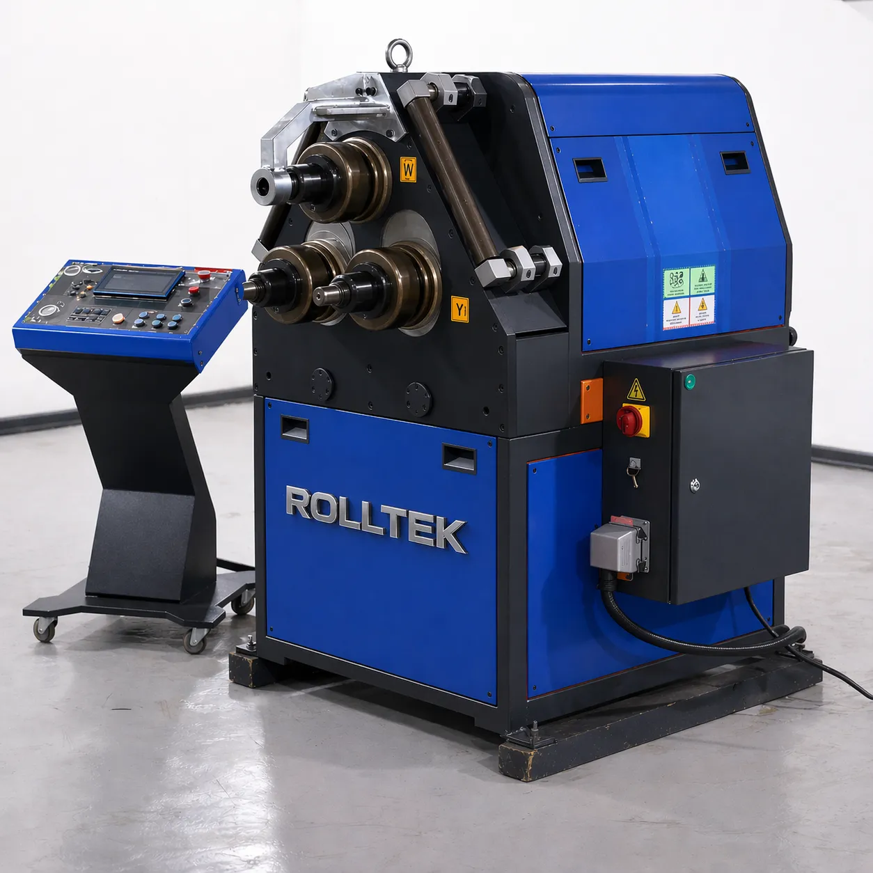 RollTek plate rolls and angle rolls