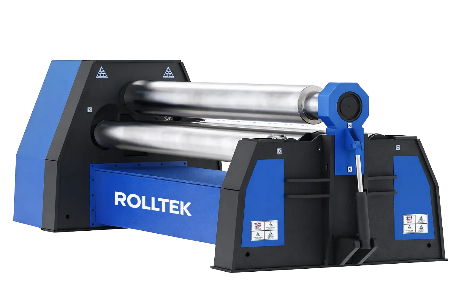 RollTek TITAN 4E four-roll plate rolling machine, studio view