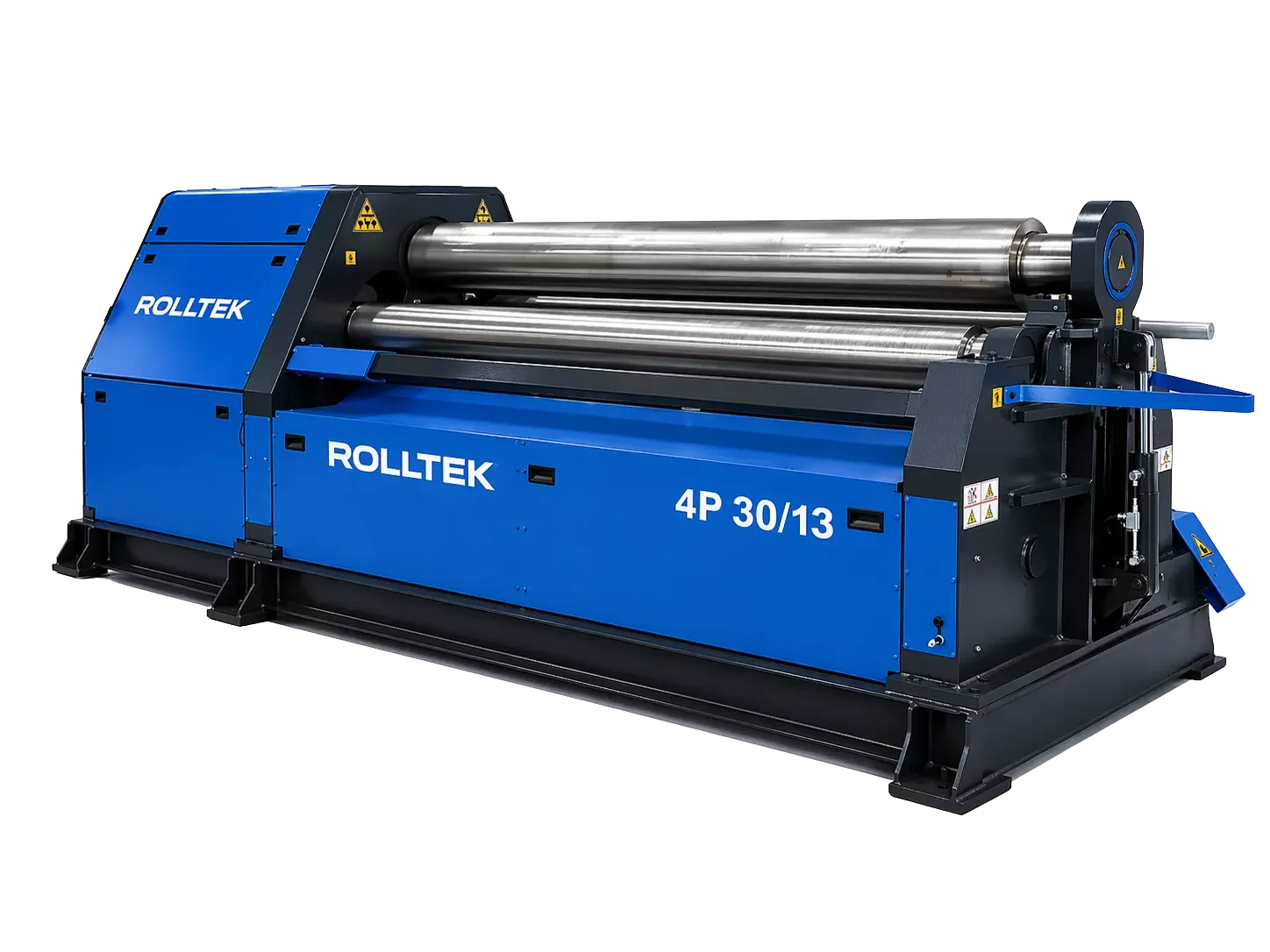 RollTek TITAN 4P four-roll plate rolling machine, studio view